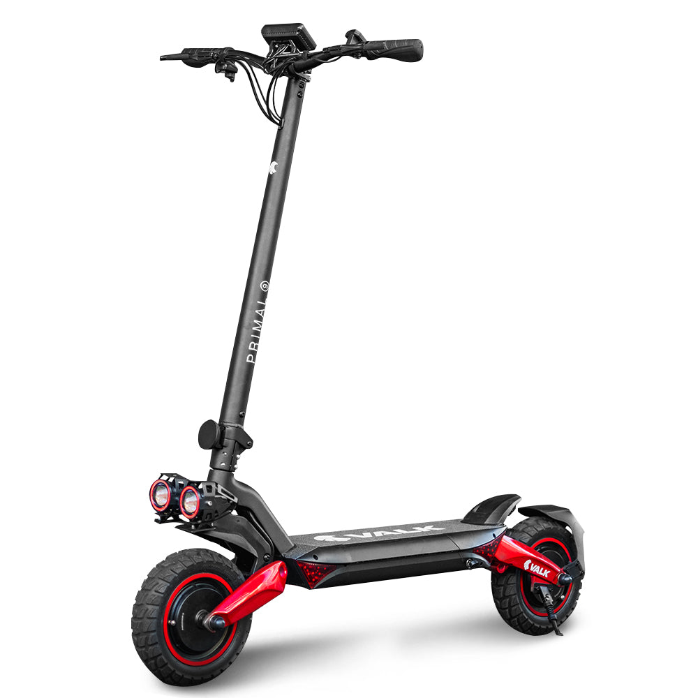 Valk Primal 9 Dual Motor – Black/Red